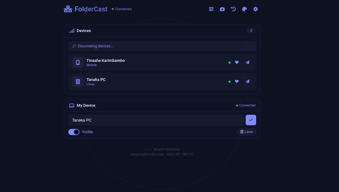 FolderCast