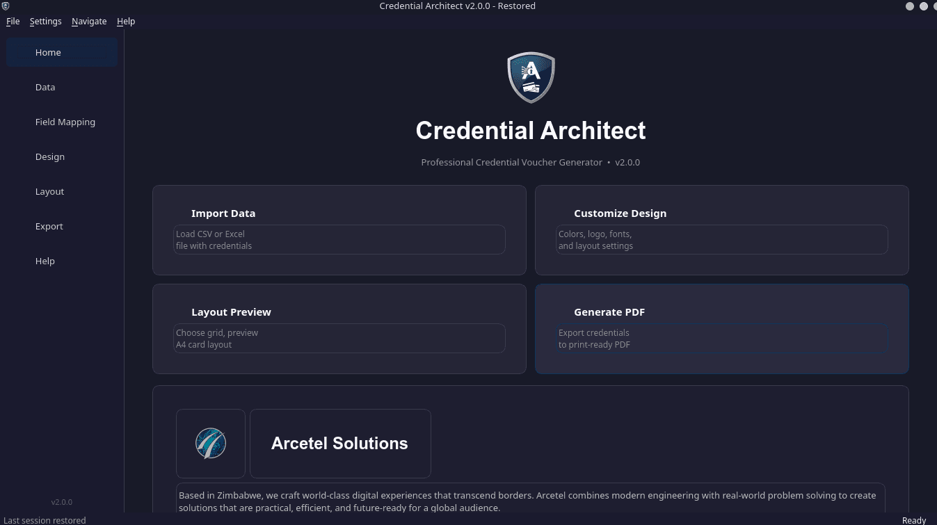 Credential Architect