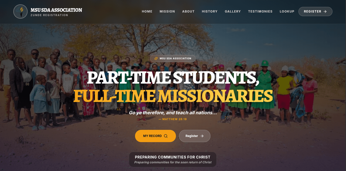 ZUNDE Mission Management System
